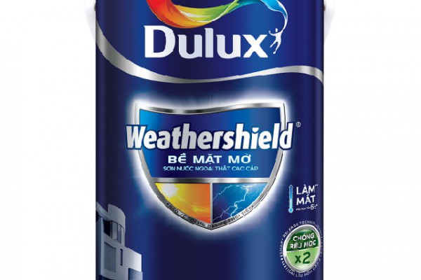 Sơn Dulux Weathershield - Sự lựa chọn tốt nhất cho tường ngoài trời