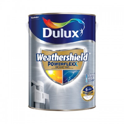 Sơn Dulux Weathershield Powerflexx - Bề Mặt Mờ