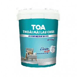 Sơn nội thất Toa Thoải Mái Lau Chùi Siêu Bóng