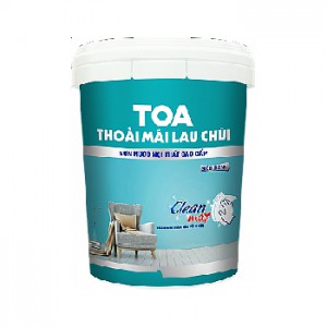 Sơn nội thất Toa Thoải Mái Lau Chùi Siêu Bóng