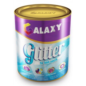 Sơn ngoại thất cao cấp Galaxy Glitter tự làm sạch