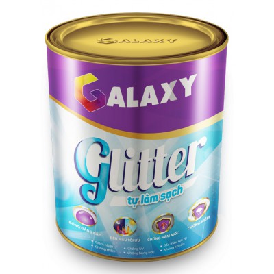 Sơn ngoại thất cao cấp Galaxy Glitter tự làm sạch
