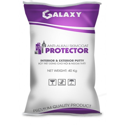 Bột bả tường nội ngoại thất Galaxy Protector siêu kháng kiềm