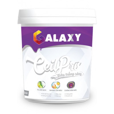 Sơn nội thất cao cấp Galaxy CeilPro siêu trắng sáng