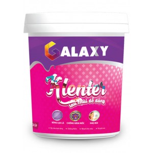 Sơn nội thất cao cấp Galaxy Klenter lau chùi dễ dàng