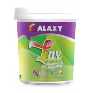 Sơn nội thất cao cấp Galaxy Lax Matic phủ láng mượt & chống muỗi