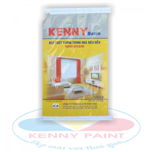 Bột trét tường nội thất Kenny Satin 40kg