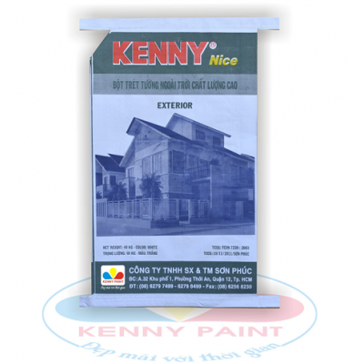 Bột trét tường ngoại thất Kenny Nice