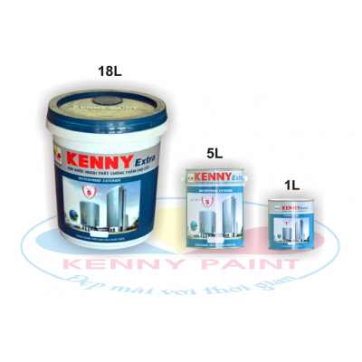 Sơn ngoại thất Kenny Extra, màu thường 5L
