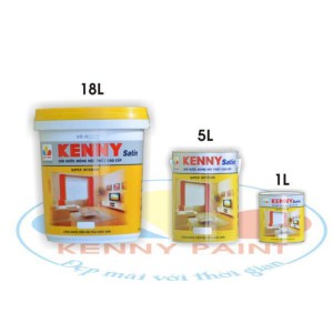 Sơn nội thất Kenny Satin Super (K8), 18L