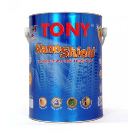 Sơn bóng ngoại thất chống nóng Tony Nano Shield 5L