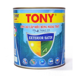 Sơn ngoại thất cao cấp siêu bóng Tony Experior Satin 1L