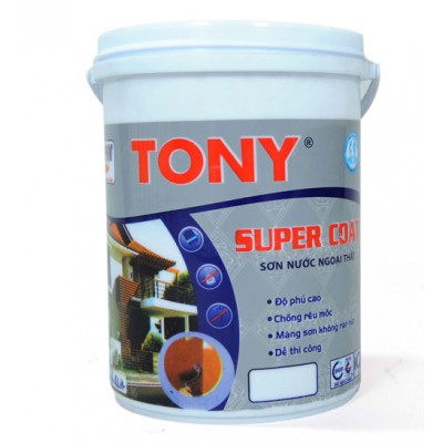 Sơn ngoại thất Tony Super Coat 5L