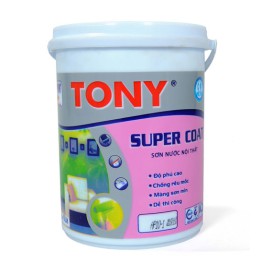 Sơn nội thất Tony Super Coat 5 lít