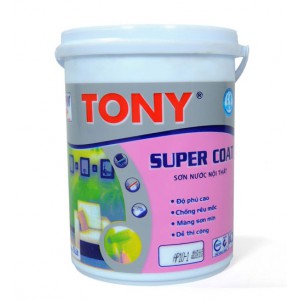 Sơn nội thất Tony Super Coat 5 lít